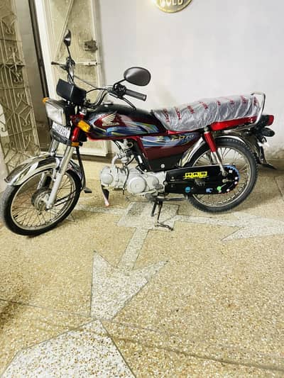 Honda CD 70. . 2024model . . Excellent condition. . engine pack