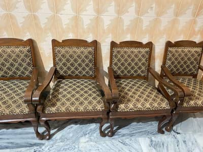 4 New Wooden Chair  For Sale