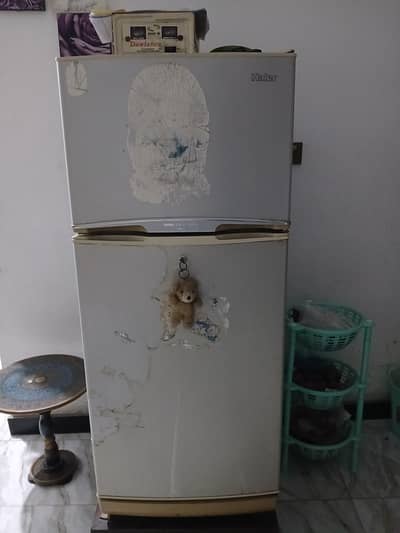 Haier Refrigerator  gray colour