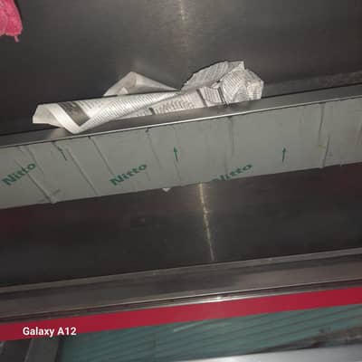 burger and shawarma counter