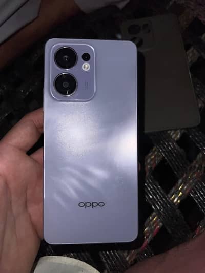 oppo reno 13f  8+8/256.                cell no : 03021482915