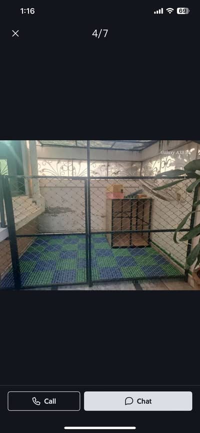 Dog cage or front door