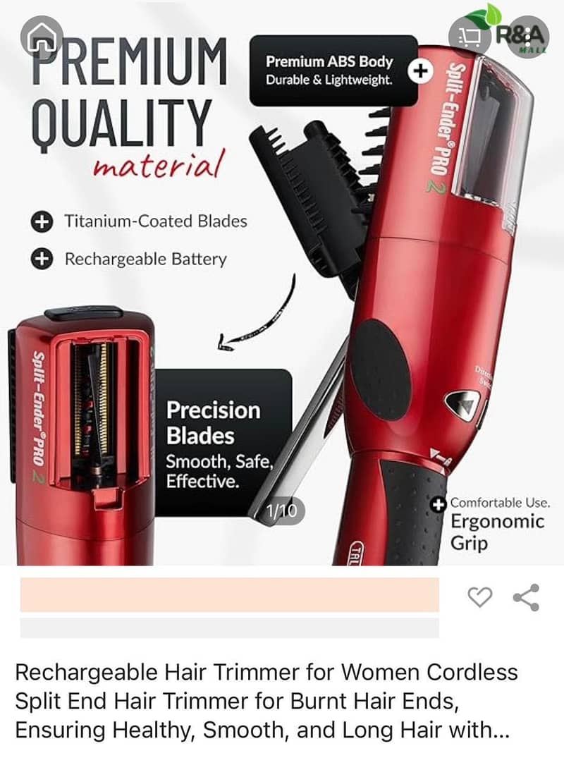 Split ends trimmer 2