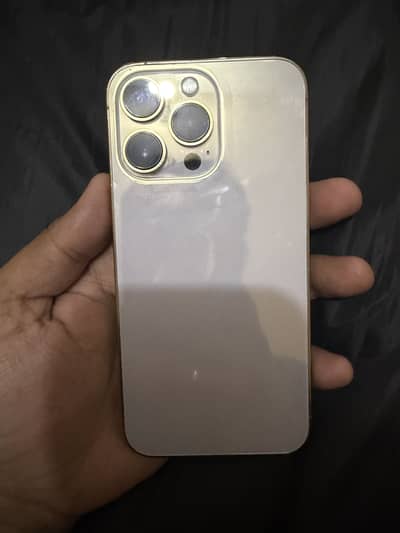 I phone 13 pro jv water pack golden colour 10/10 condition 128gb