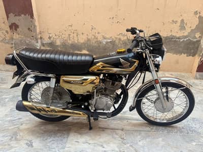 CG 125 gold edition