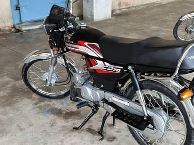 Honda cd 70 25 model black all ok