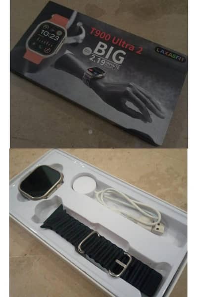 T900 Ultra 2 Wireless charging BIG 2.19 infinite display LAXASFIT