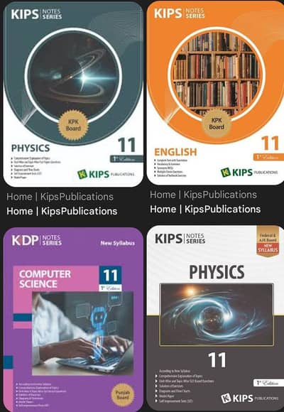 Class 11 Kips All Subjects Notes Set
