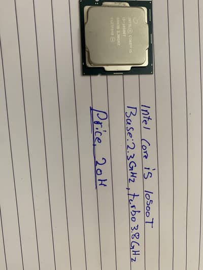 Used Intel Core i5 10500T