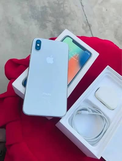 IPhone x 256GB PTA approved My WhatsApp 03441678120 for sale