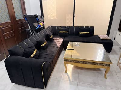 L Shaped Sofa few months Used