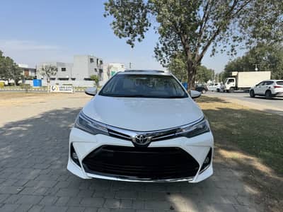 Toyota Corolla Altis Grande X beige Interior