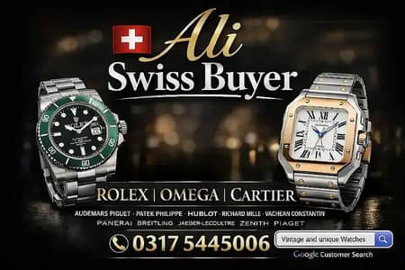 Used Watches Buyer Rolex Omega Cartier Chopard Breitling Graham Chanel
