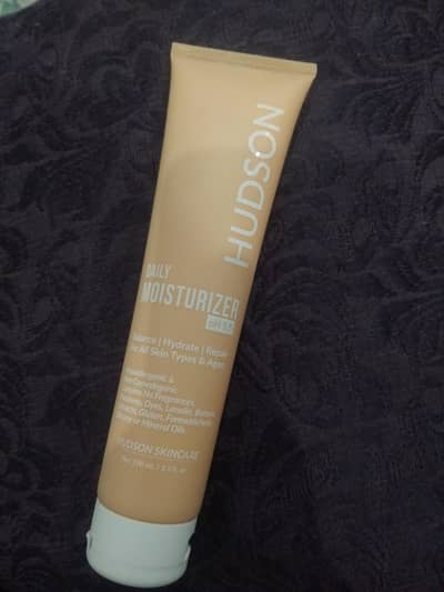 Hudson daily moisturiser