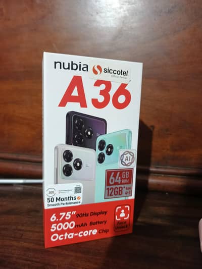 nubia a36