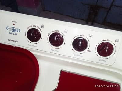 super aisia Washing & dryer machin