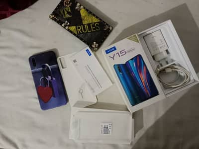 Vivo Y15 for sale 4GB 64GB with all complete box (0328+64+98+423)