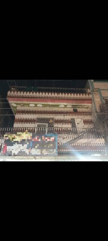 4 Marla commercial building Available for sale in Man mansoorh Bazaar near Multan road lahore