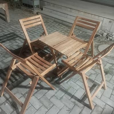 Wood chair