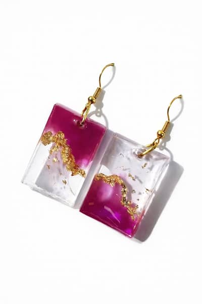 resin earrings