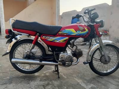 Honda CD 70-2021 URGENT SALE