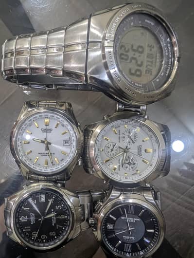 SOLAR WATCHES - 25k each( Casio + Citizen )