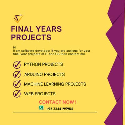 Get Expert Assistance for Your  Projects, MS ,PhD research &Thesis