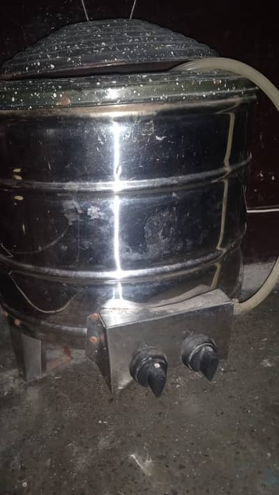 Steel Gas Tandoor (4 Roti) –price is negotiable.