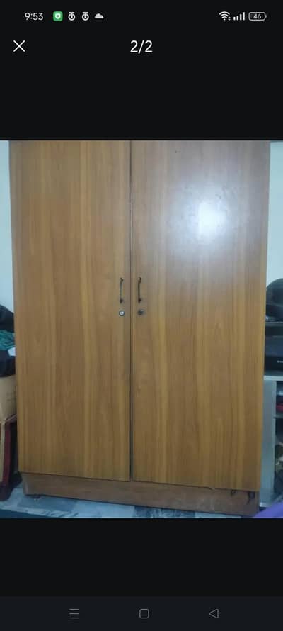 2 Door cupboard for Sale
