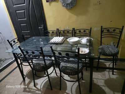 dinning table 8 chairs set