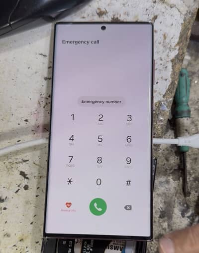 Samsung s22 ultra original screen with  ring