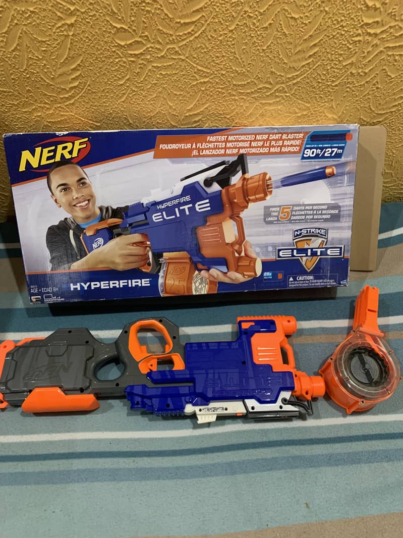 Nerf Hyperfire Elite 0