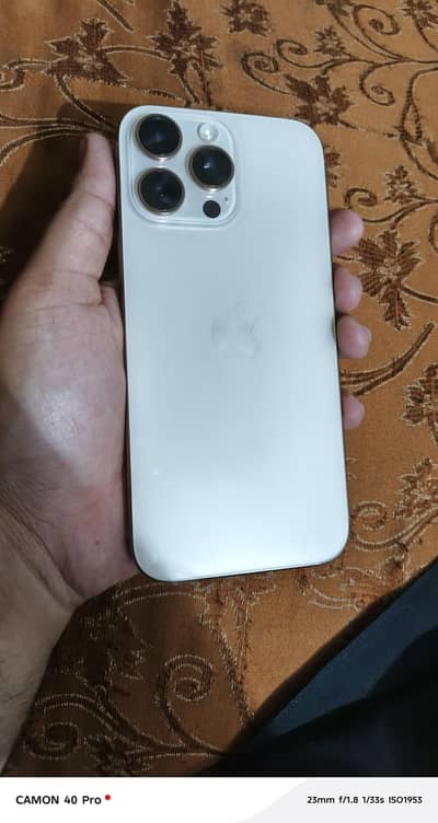 IPhone 16 pro max 99% health NoN PTA 256Gb Desert