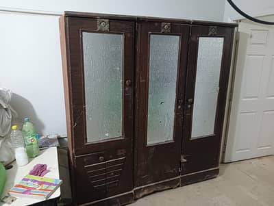 3 Solid Wood Wardrobes / Almari for Sale