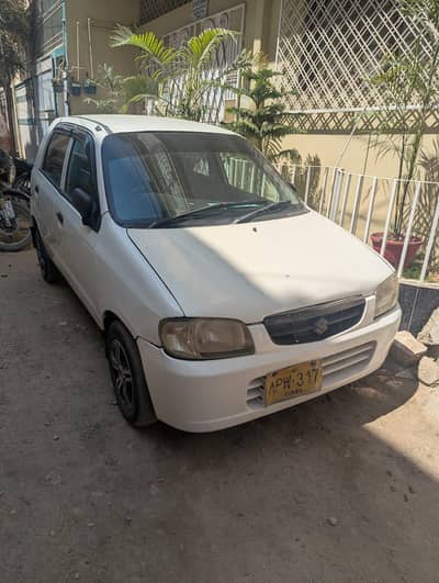 Suzuki alto 2007 ac on throw out petrol