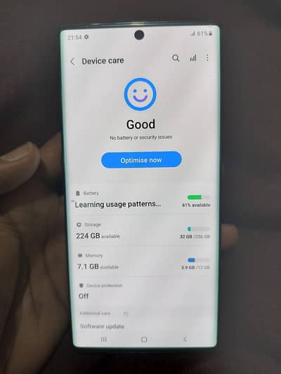 Samsung note 10+ PTA 12/256GB