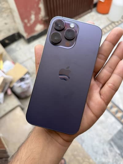 14 Pro Max purple 256 GB NON PTA Factory Unlock