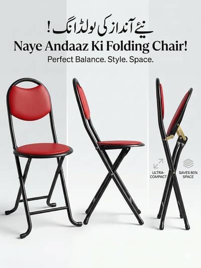 Premium Multipurpose Folding Chair