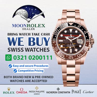 Get Cash / Rolex Cartier Omega Hublot Chanel Corum Graham Breguet Rado