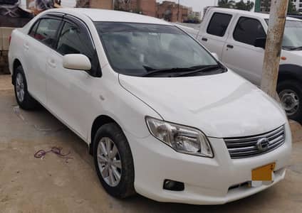 Toyota Corolla axio model 2007 registration 2012