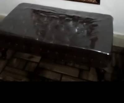 double bed. . sheesham wood.  good in condition