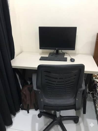 Computer Table and Chair