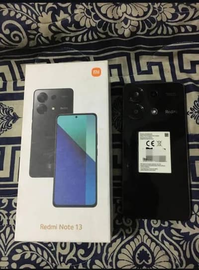 redmi note 13 8 /256 one  hand use full box condtion 10 by 10