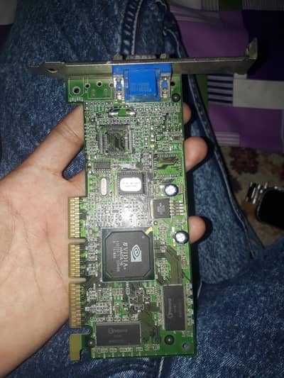 Nvidia RIVA TNT2 Vanta-16 AGP graphics card. 10 by 10 condition