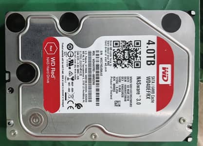 Western Digital Red Color HDD 4 TB