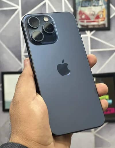 I phone 15 promax 256Gb With complete box Non pta 3 month sim time