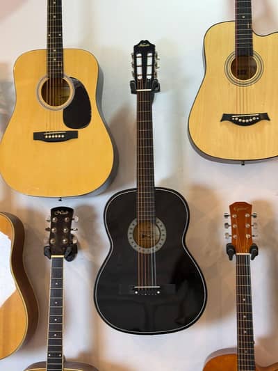 Black Karok acoustic guitar