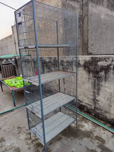 Bird Cage 4 portion 6.5x1.5 Feet
