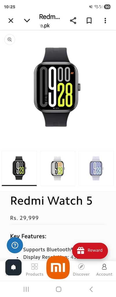 xiaomi watch 5 just use few days bring from UAE