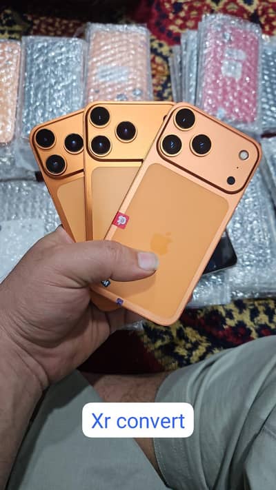 iPhone XR Converted to 17 Pro 64gp Stock Available
